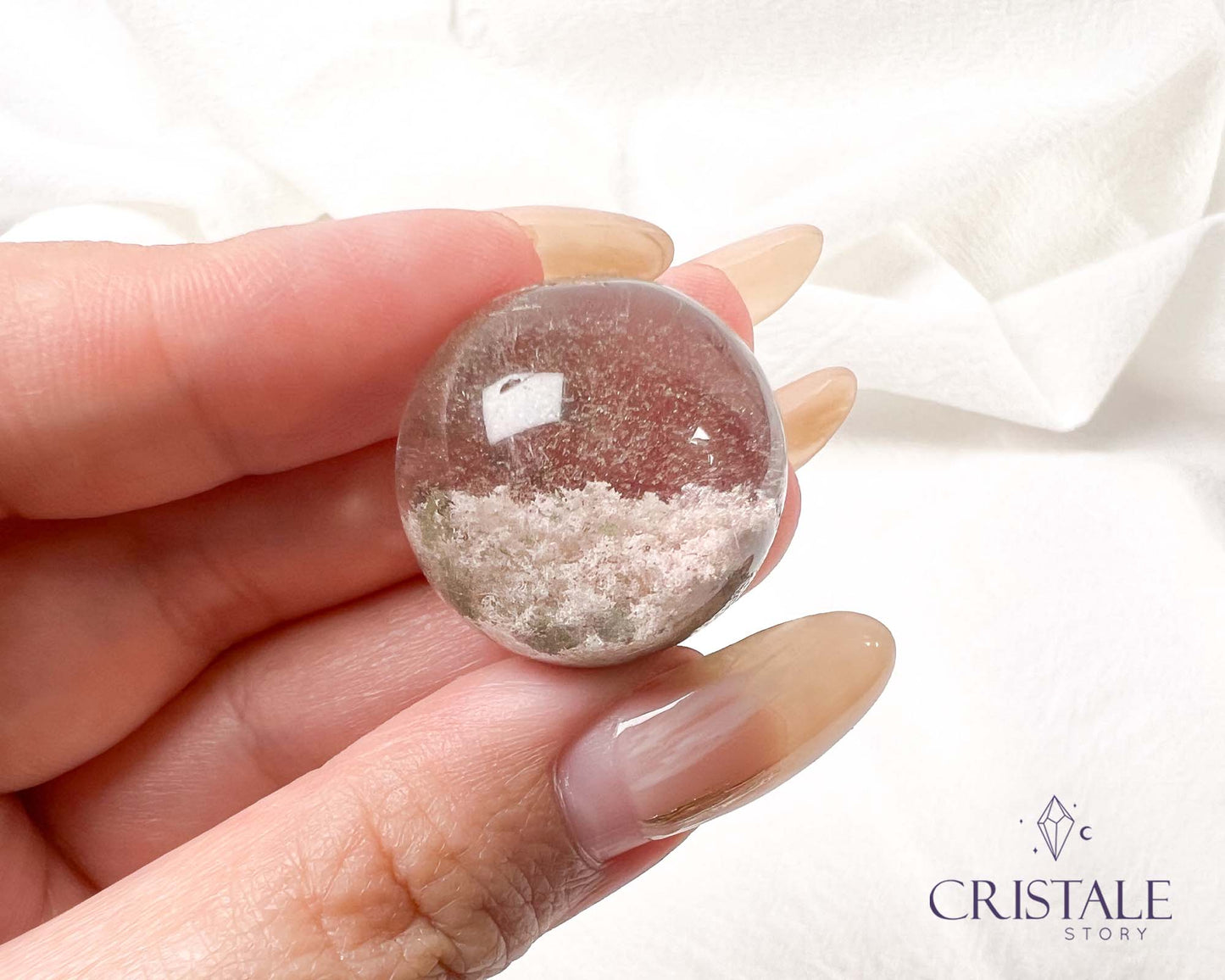 Garden Quartz Small Sphere | 29GF