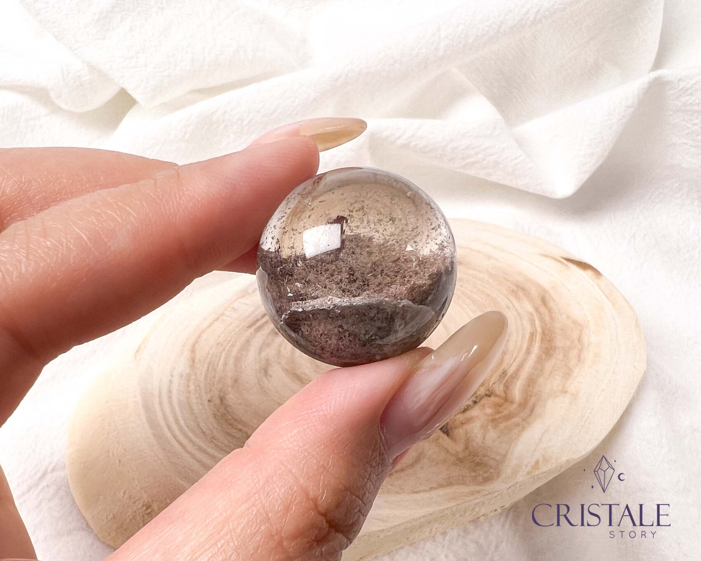 Garden Quartz Small Sphere | 29GD