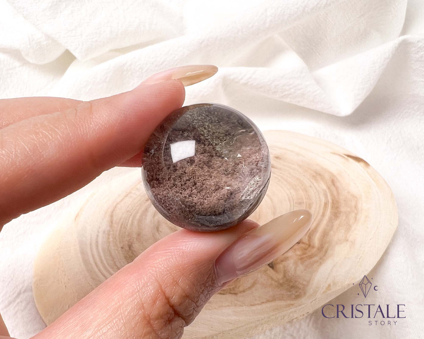 Garden Quartz Small Sphere | 29GD