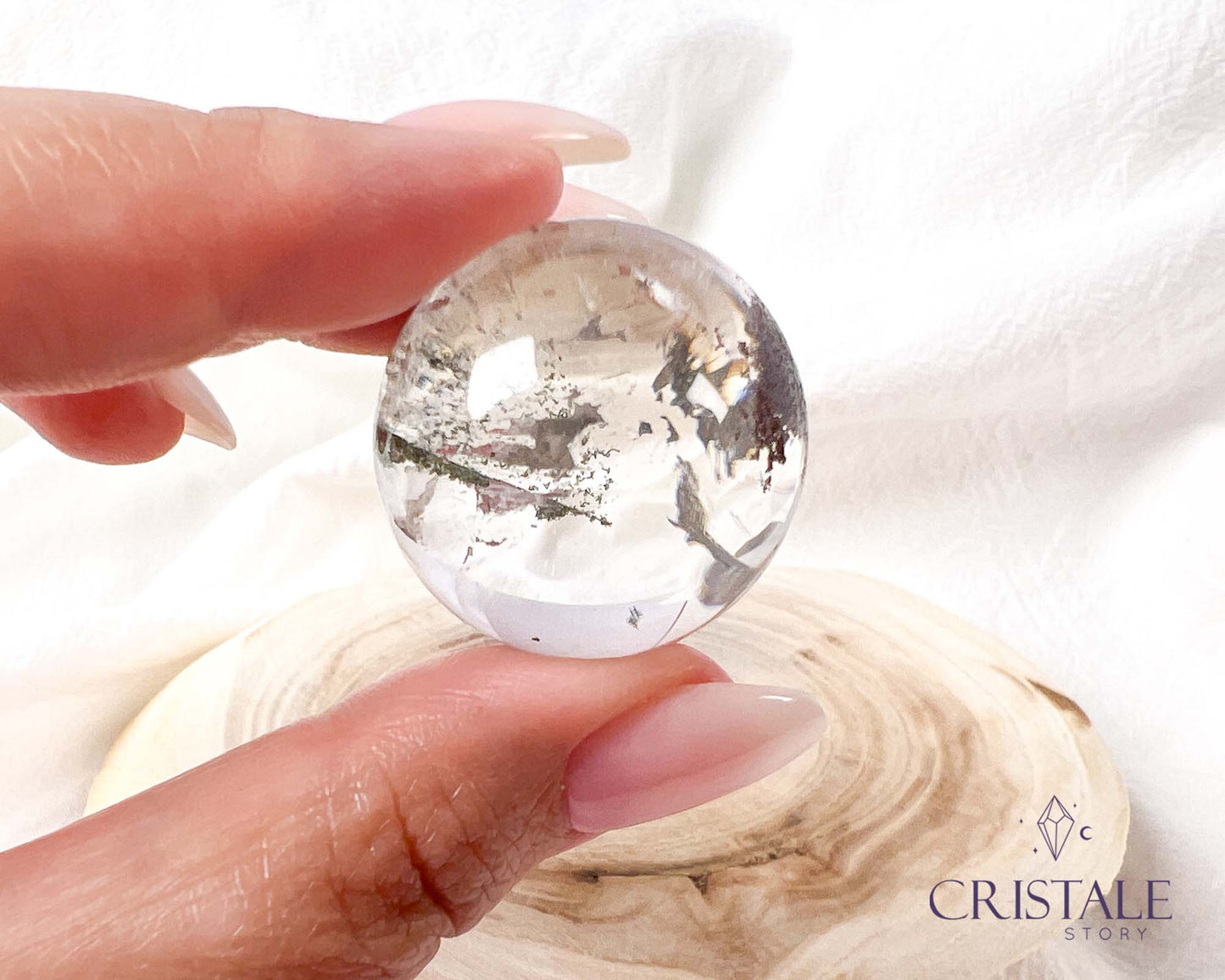 Garden Quartz Small Sphere | 29GH