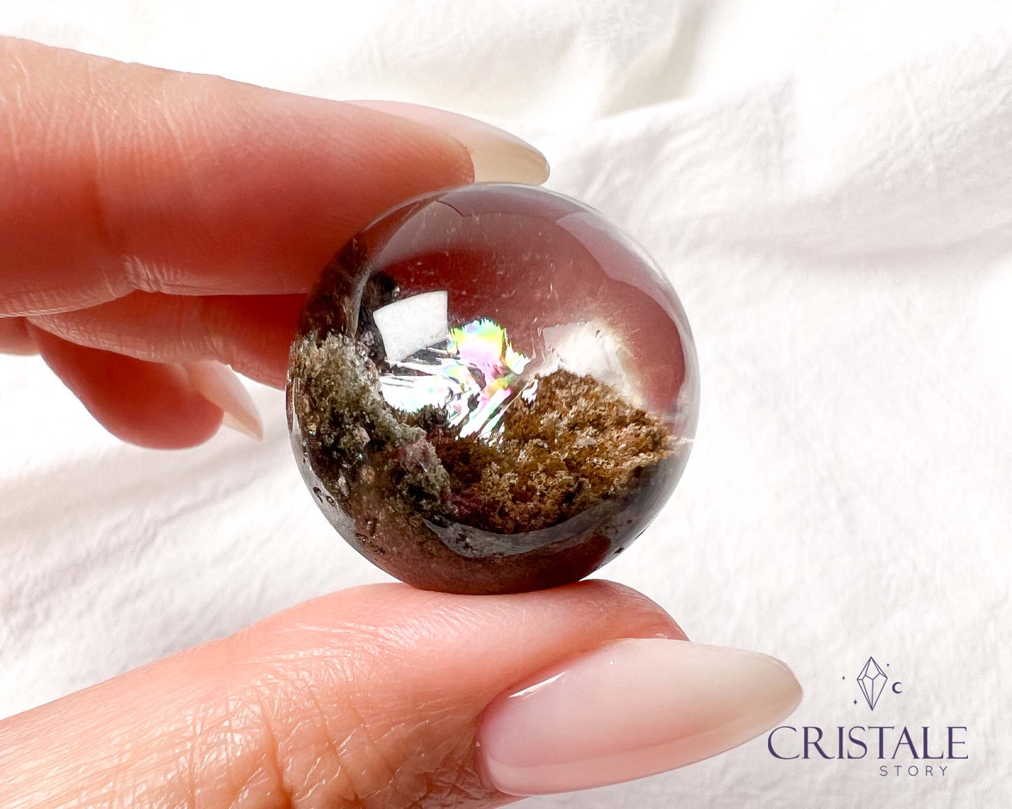 Garden Quartz Sphere | 70A