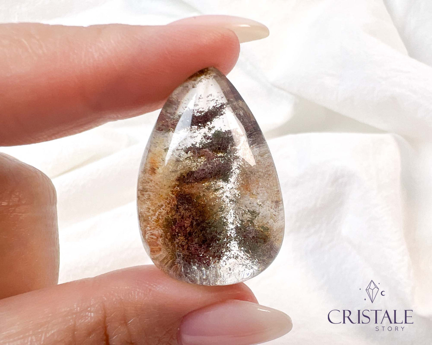 Garden Quartz Teardrop | A-G