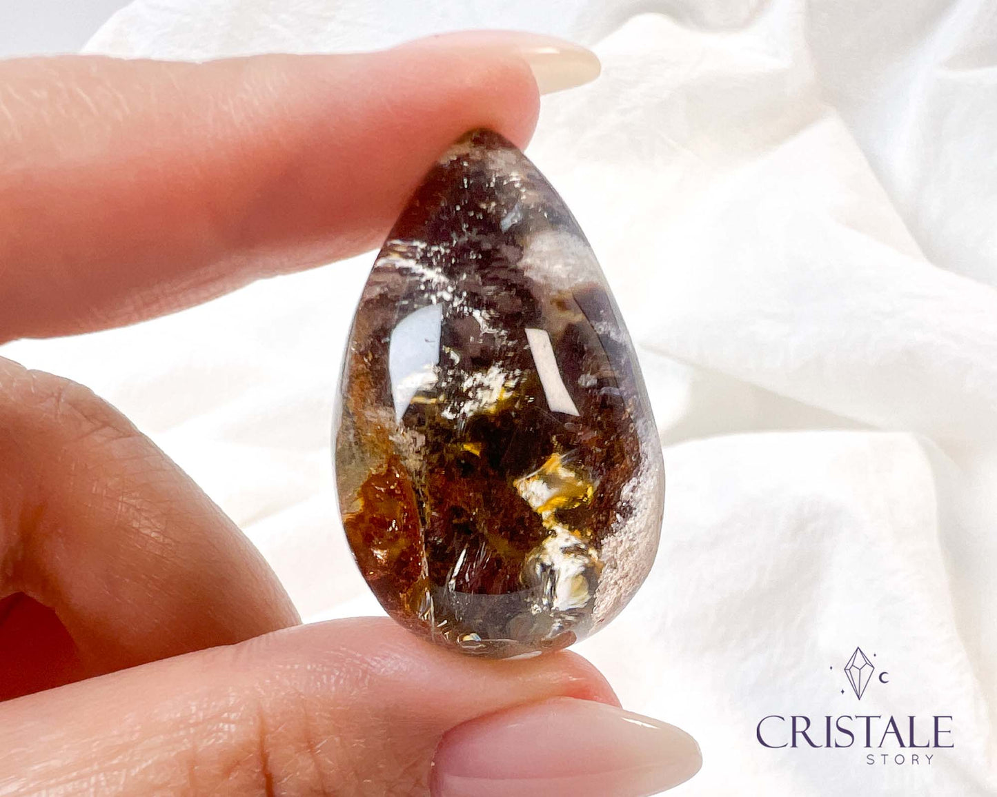 Garden Quartz Teardrop | A-G