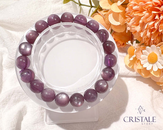 High Quality Gem Lepidolite Bracelet