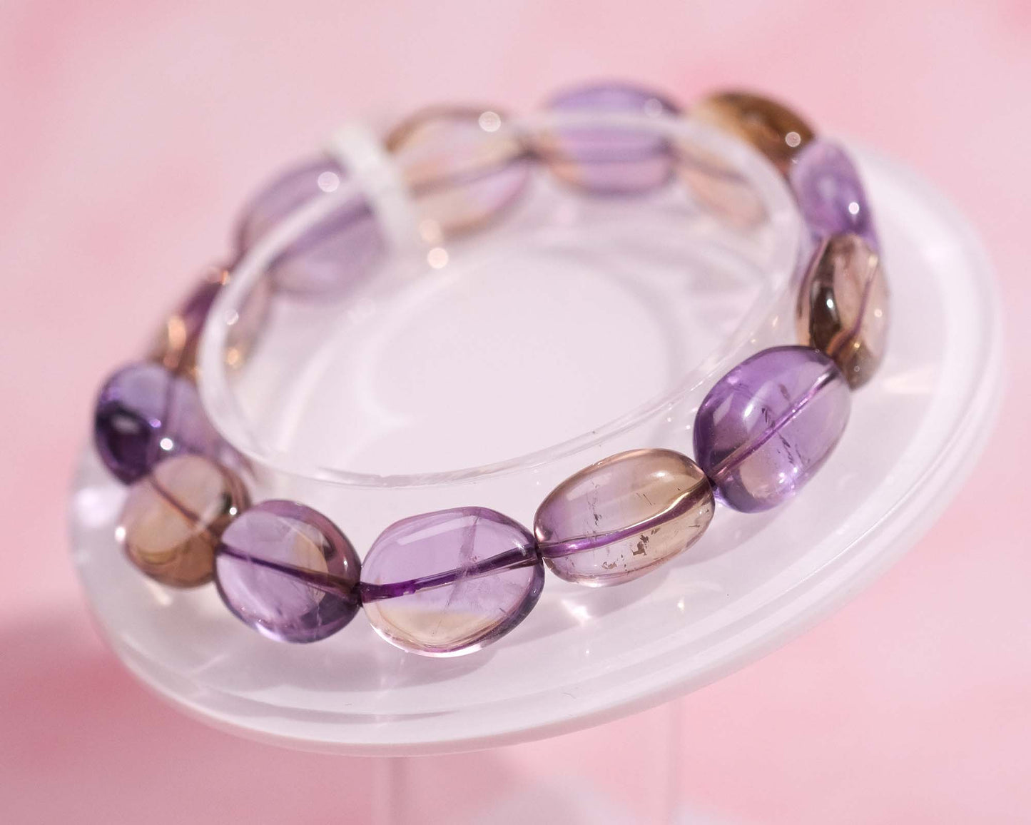 Ametrine Jellybean Bracelet