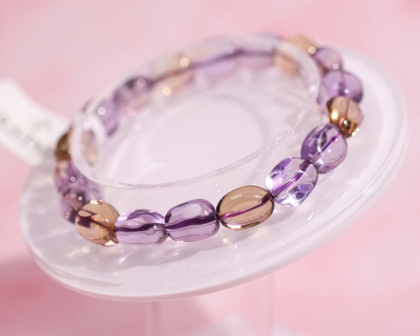 Ametrine Jellybean Bracelet