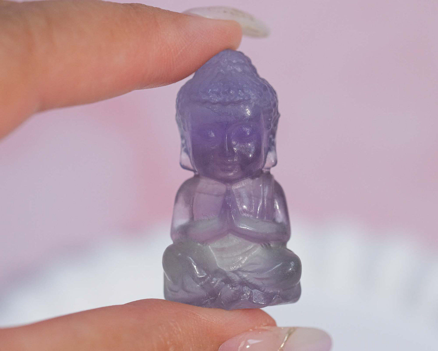 Fluorite Buddha