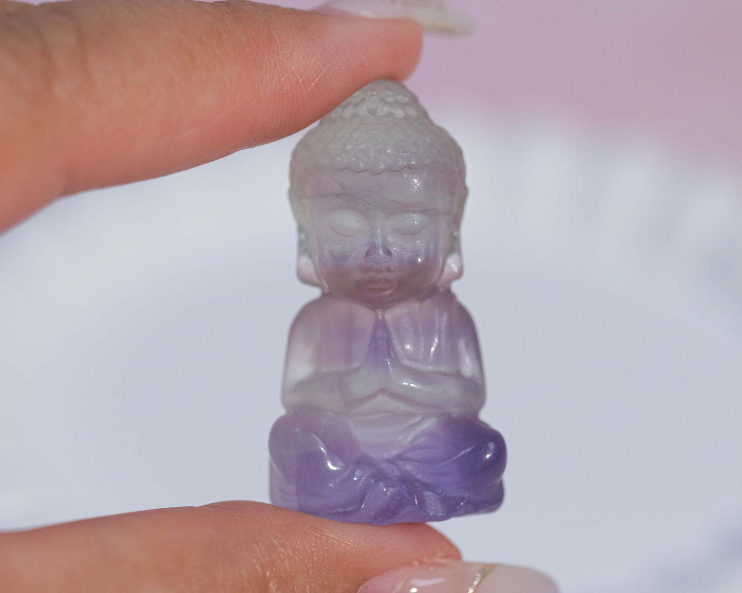 Fluorite Buddha