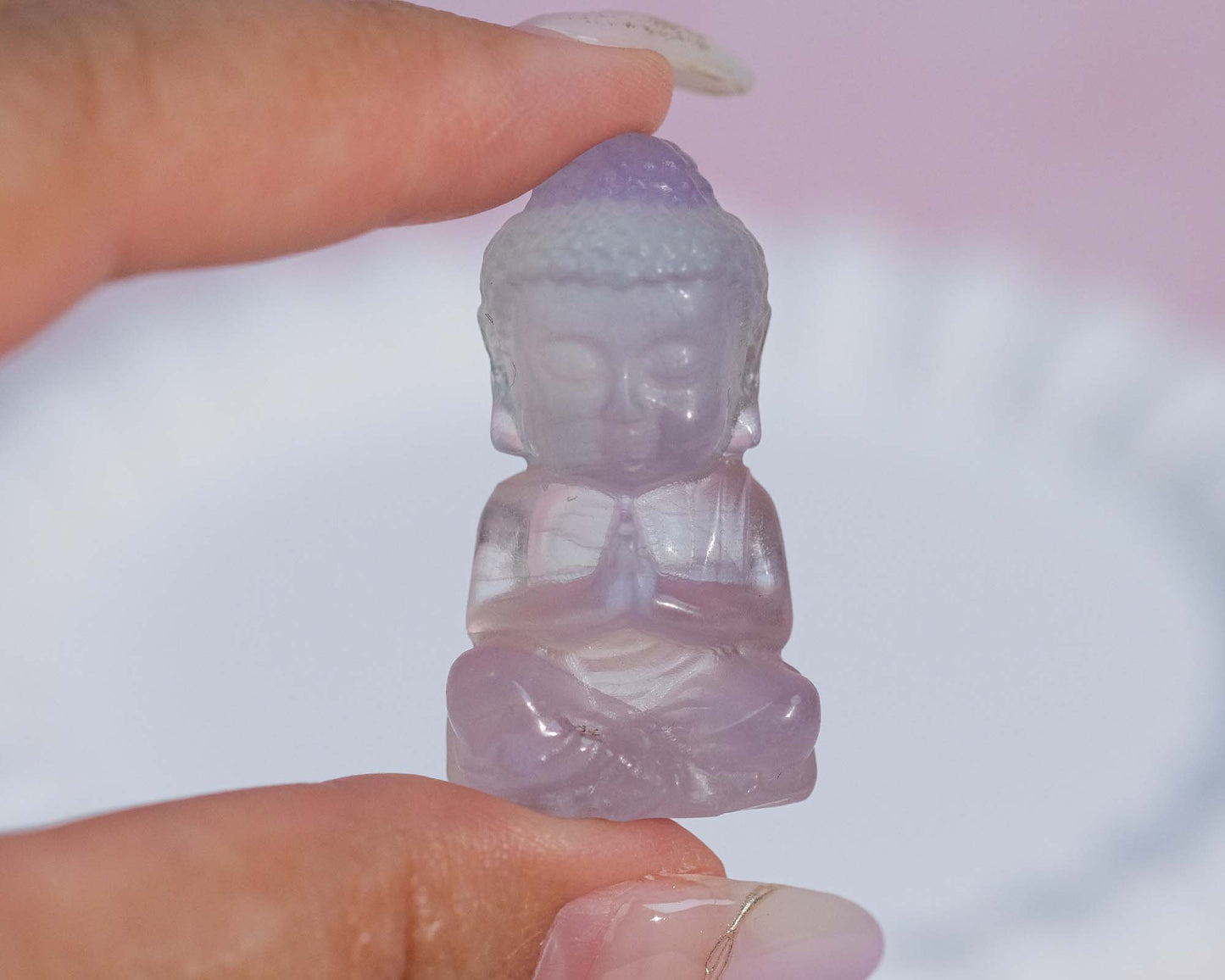 Fluorite Buddha