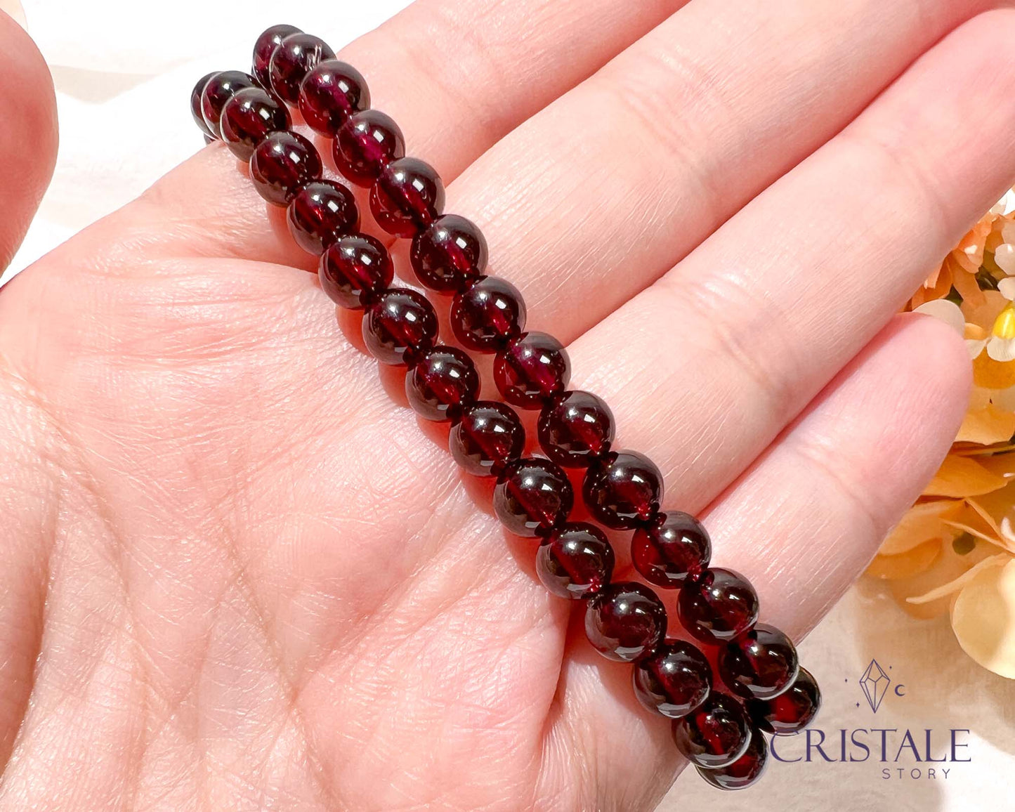 High Quality Garnet Bracelet