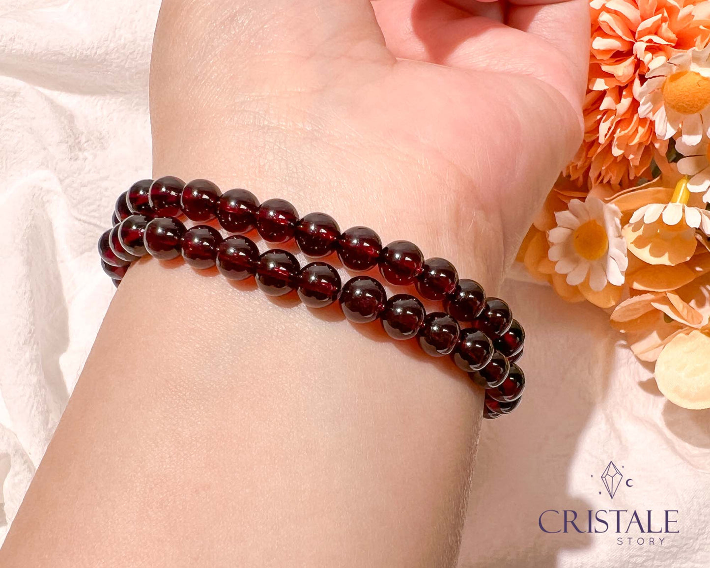 High Quality Garnet Bracelet