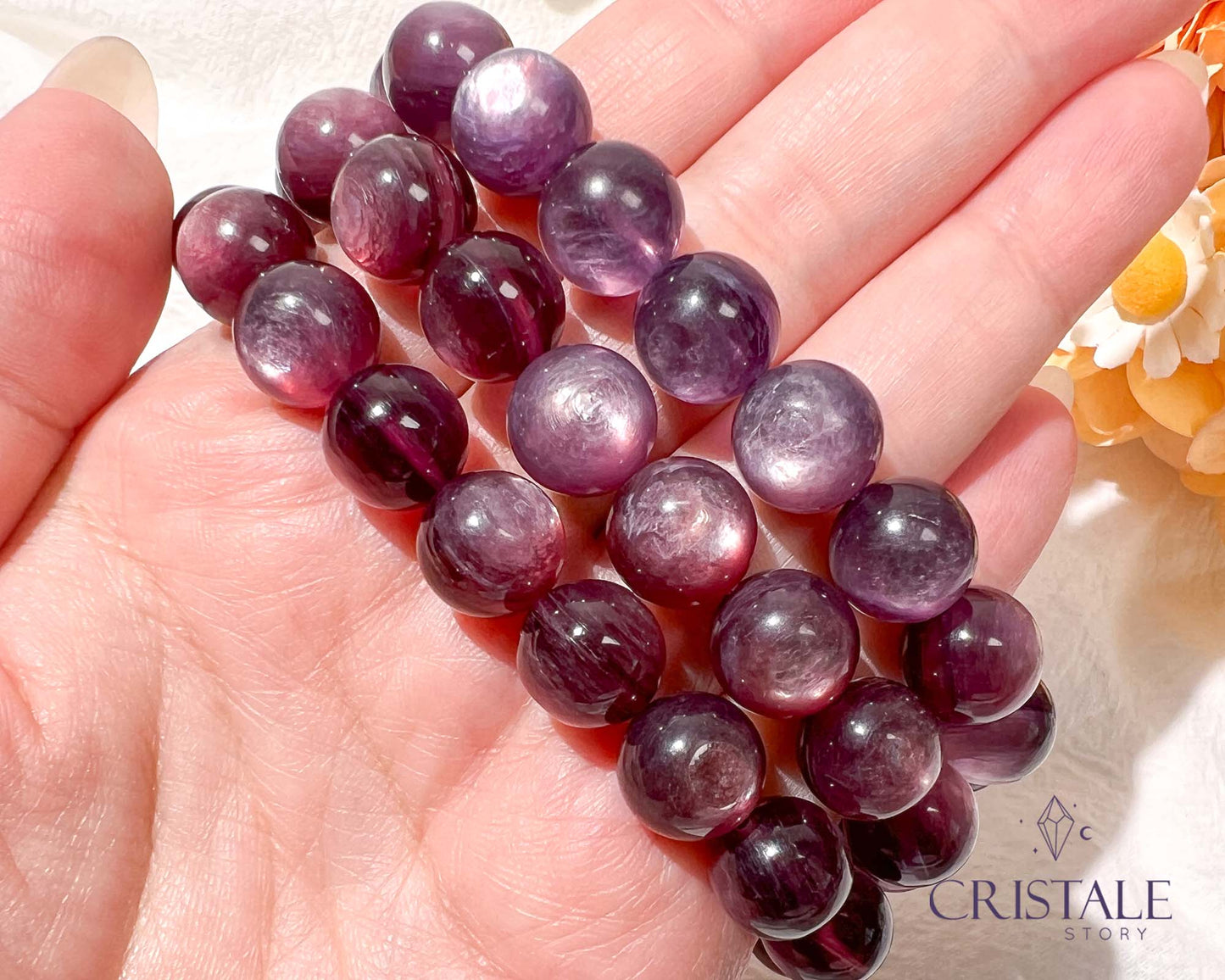 Gem Lepidolite Bracelet