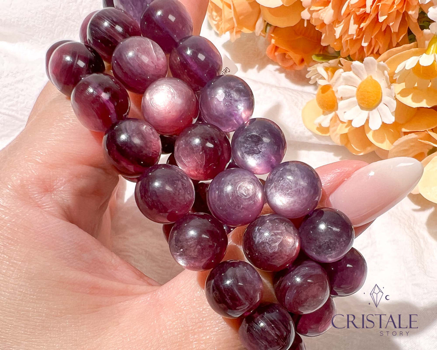 Gem Lepidolite Bracelet