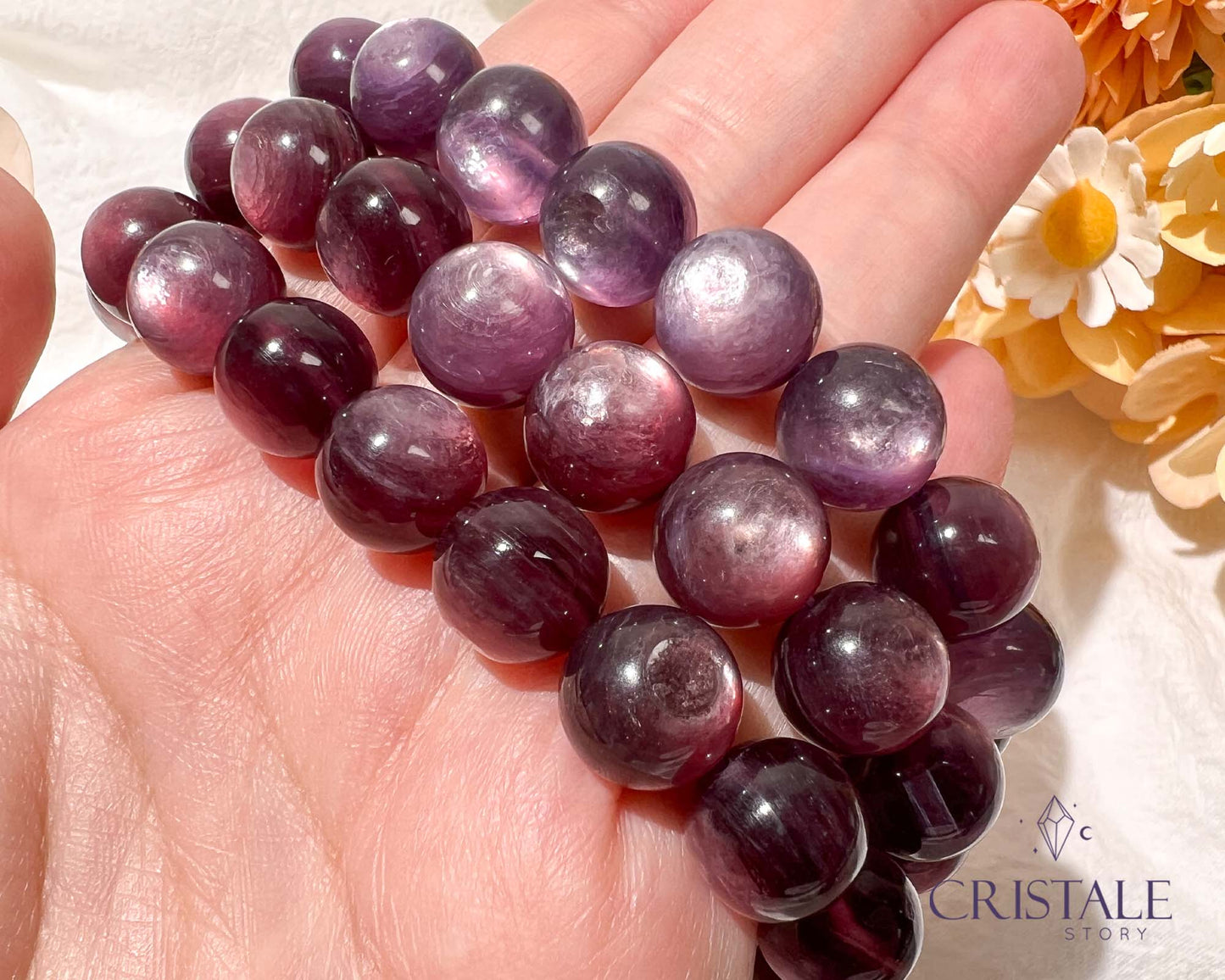 Gem Lepidolite Bracelet