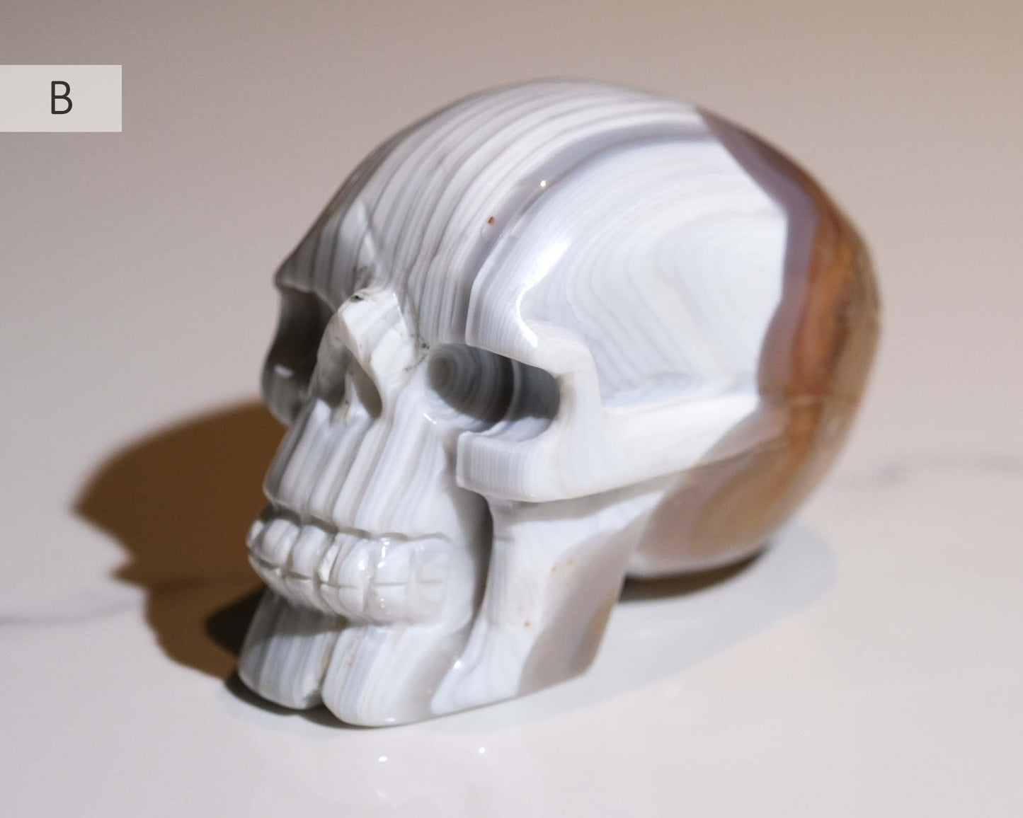 Agate Skull