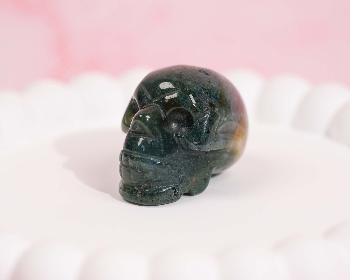 Small Skull Carving