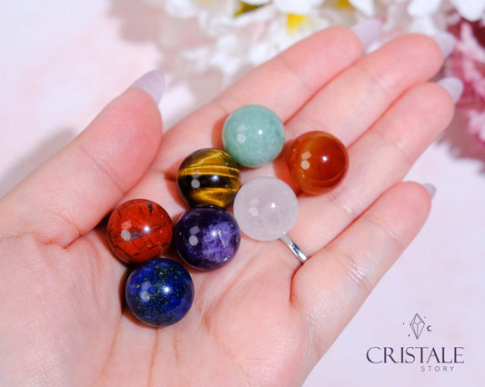 7 Chakra Mini Sphere Set