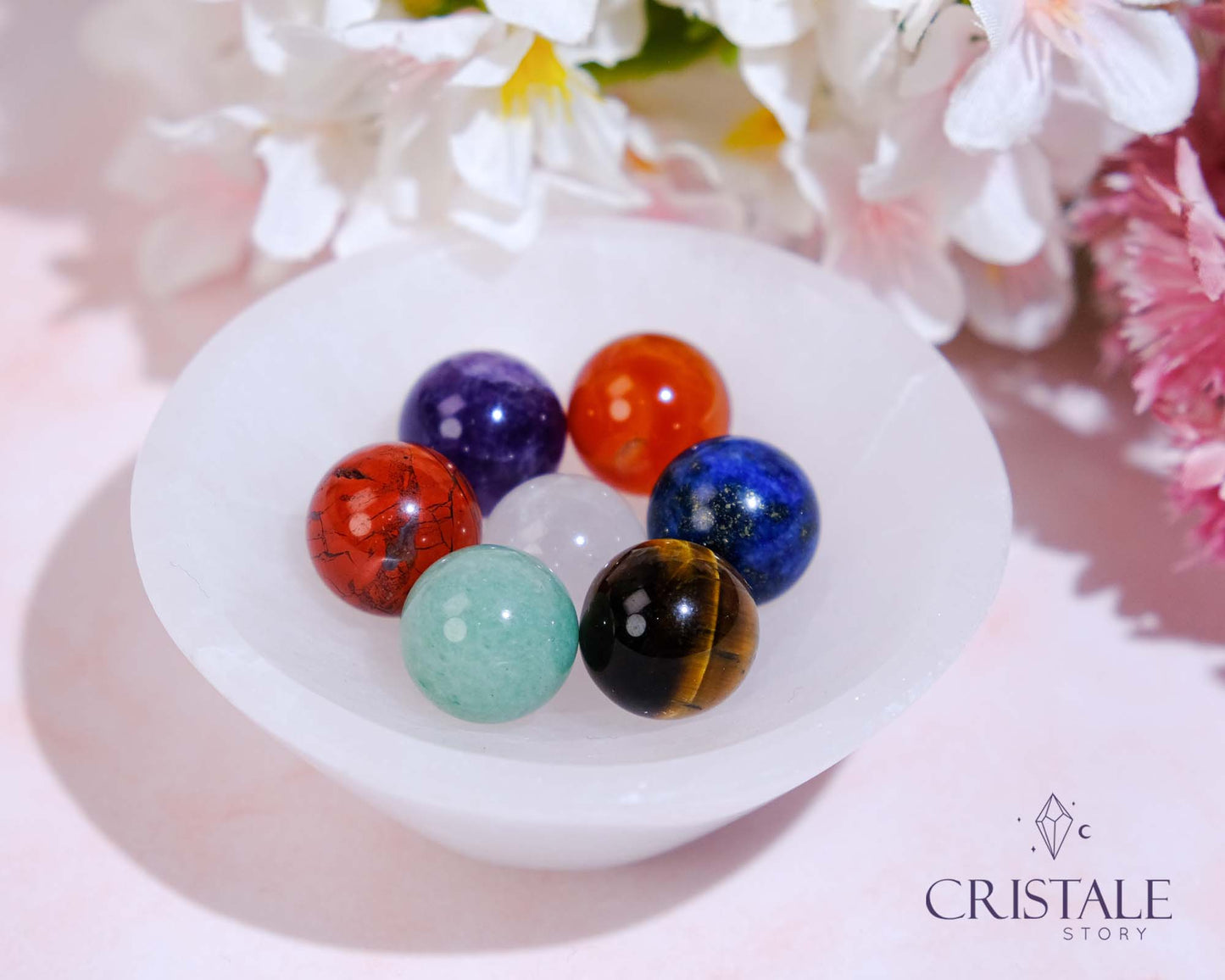 7 Chakra Mini Sphere Set