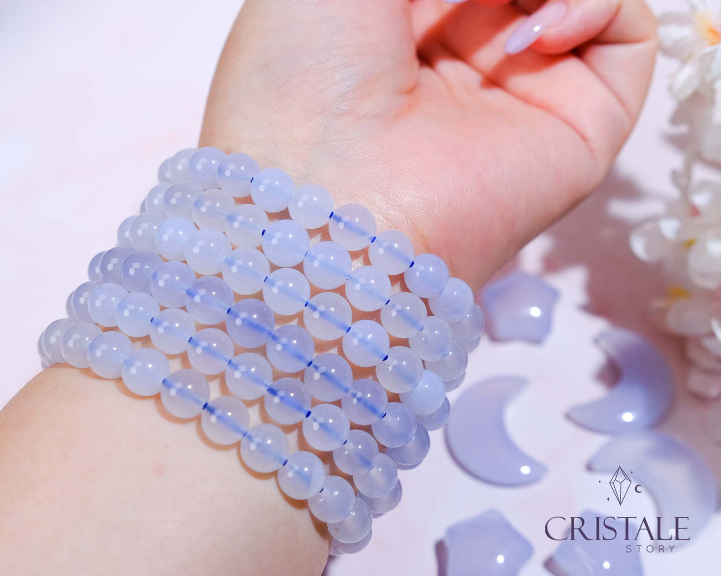 Blue Chalcedony Bracelet