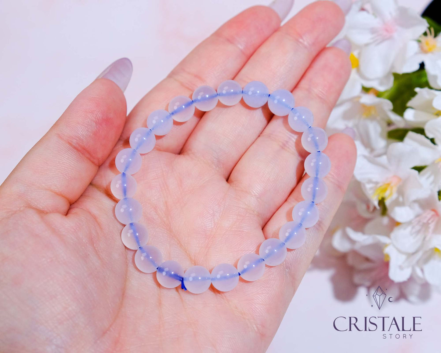 Blue Chalcedony Bracelet