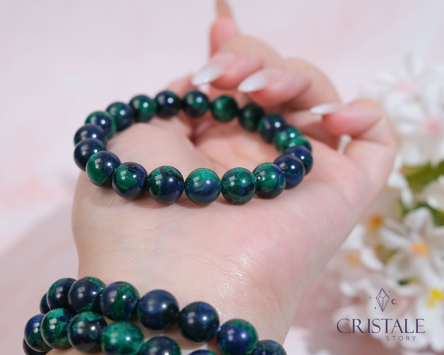 Azurite Malachite Bracelet