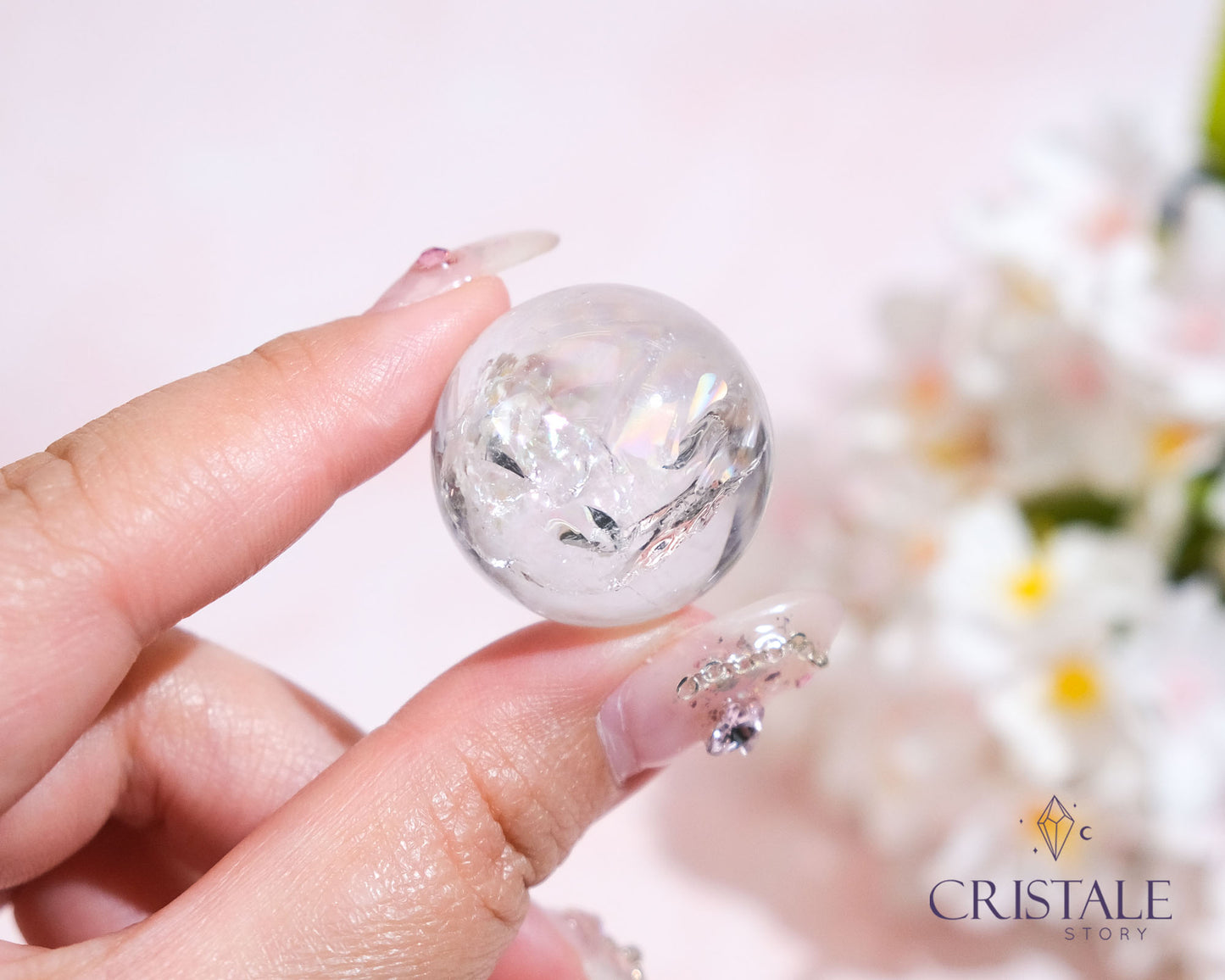 26mm Clear Quartz Sphere