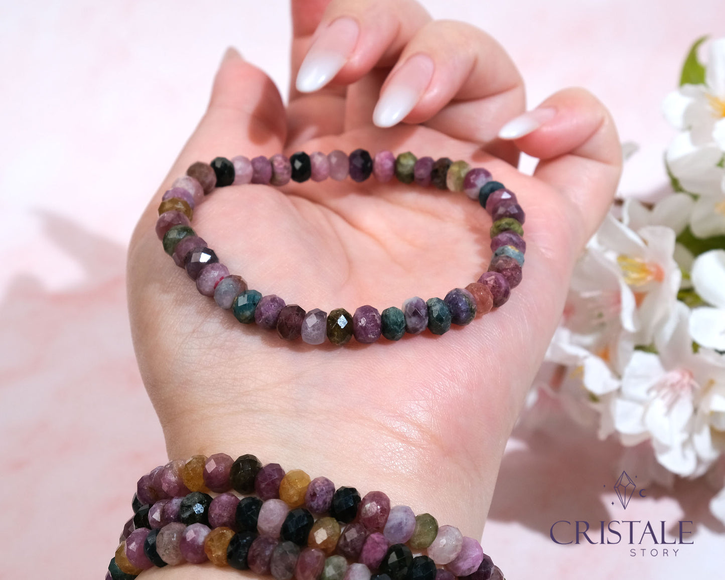 Faceted Tourmaline Bracelet