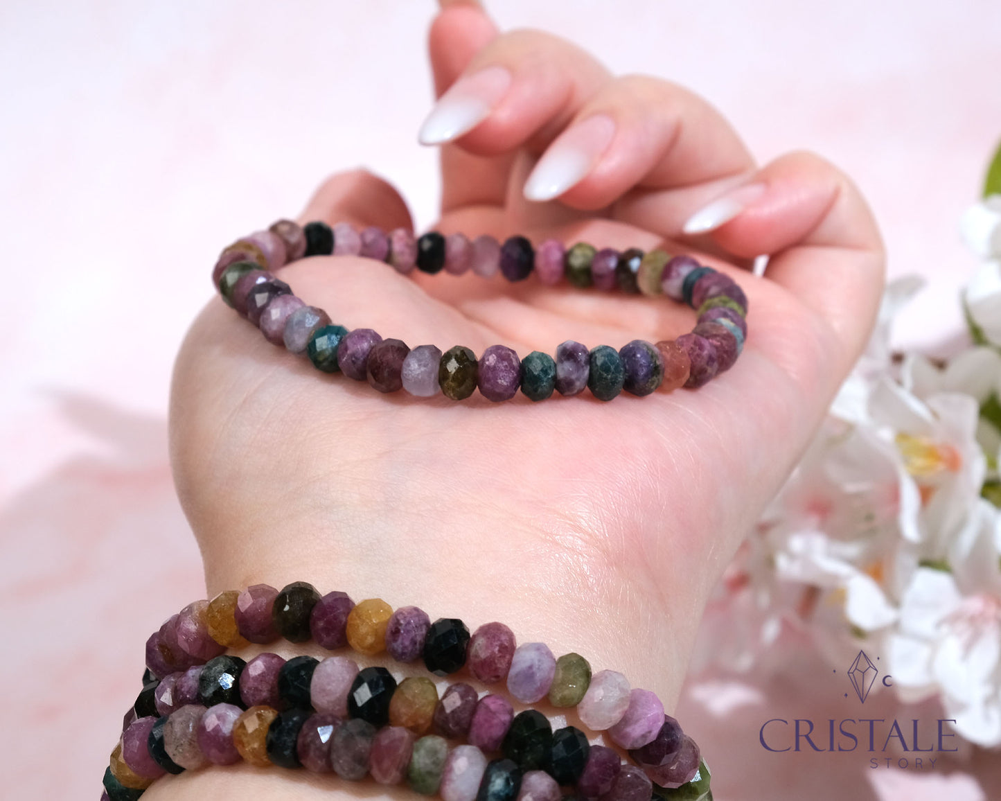 Faceted Tourmaline Bracelet