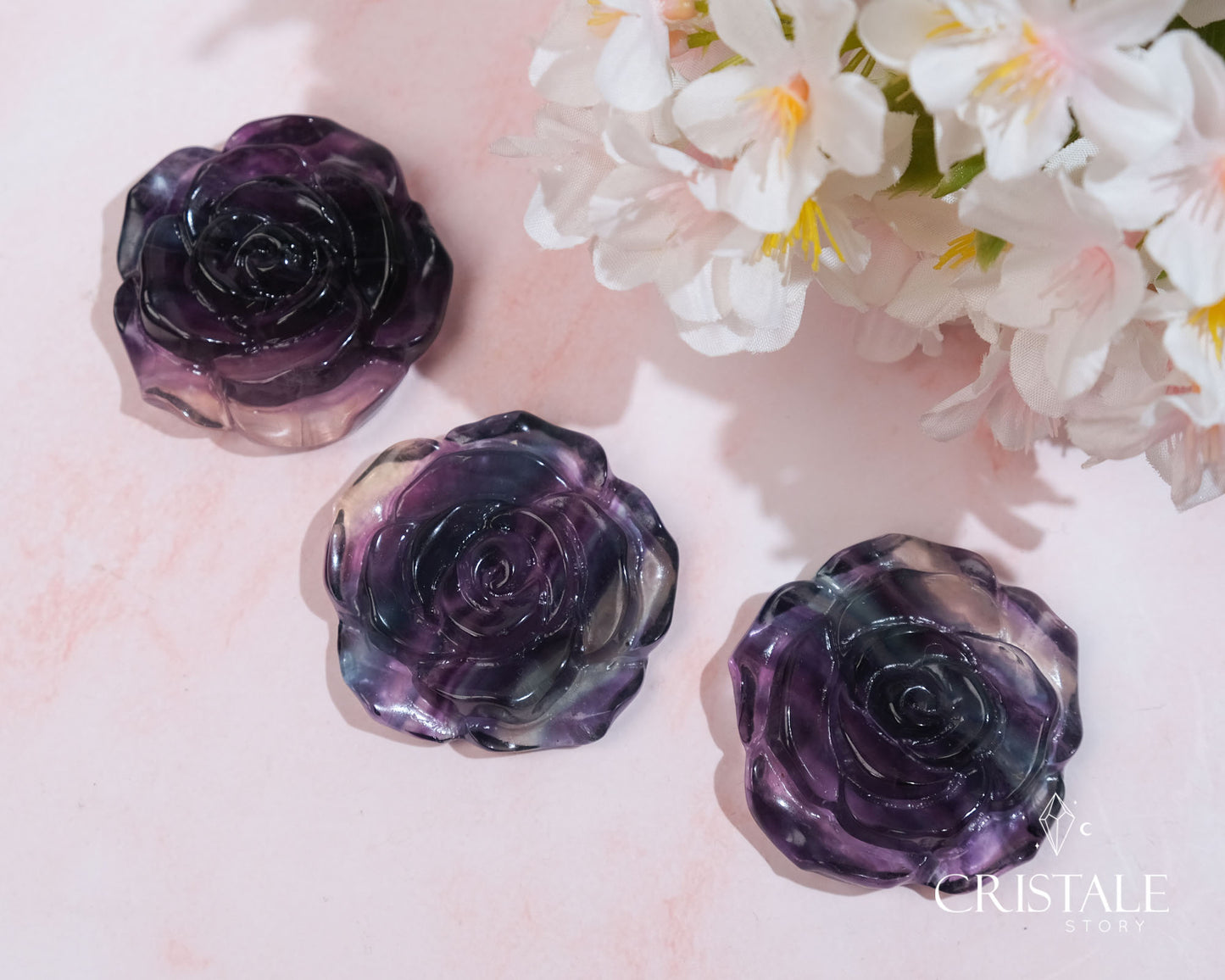 Fluorite Rose