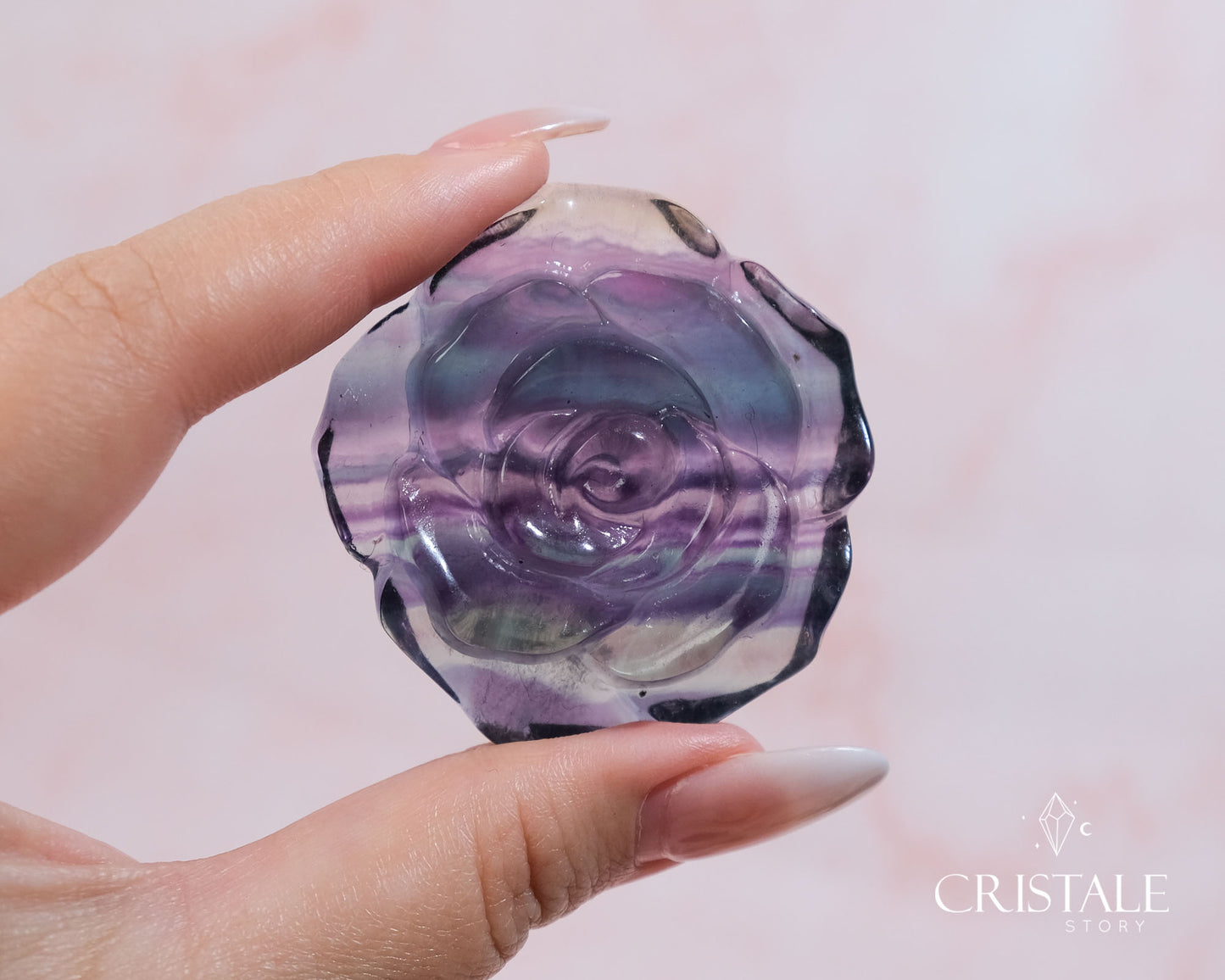 Fluorite Rose