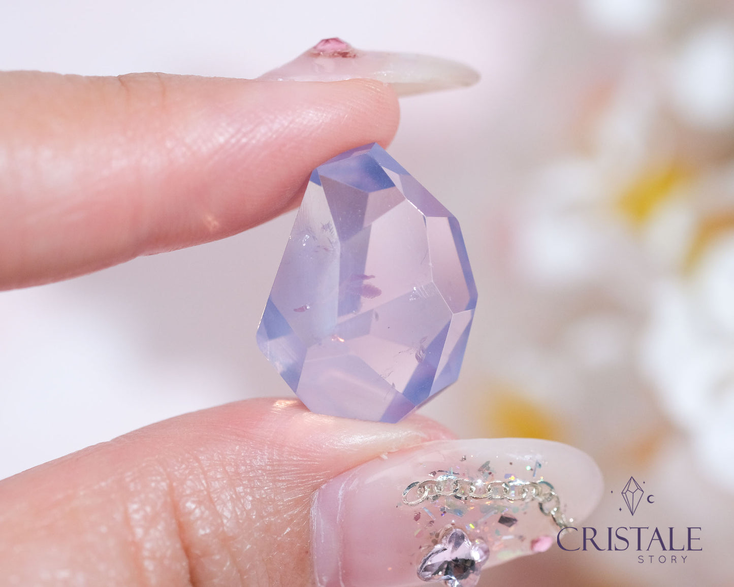 High Quality Lavender Moon Quartz Gem