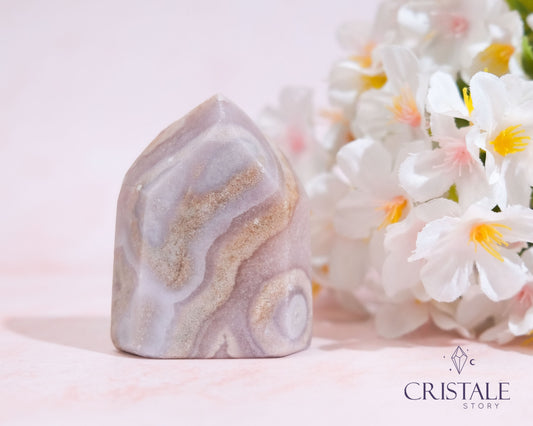 Pink Amethyst Point 101G