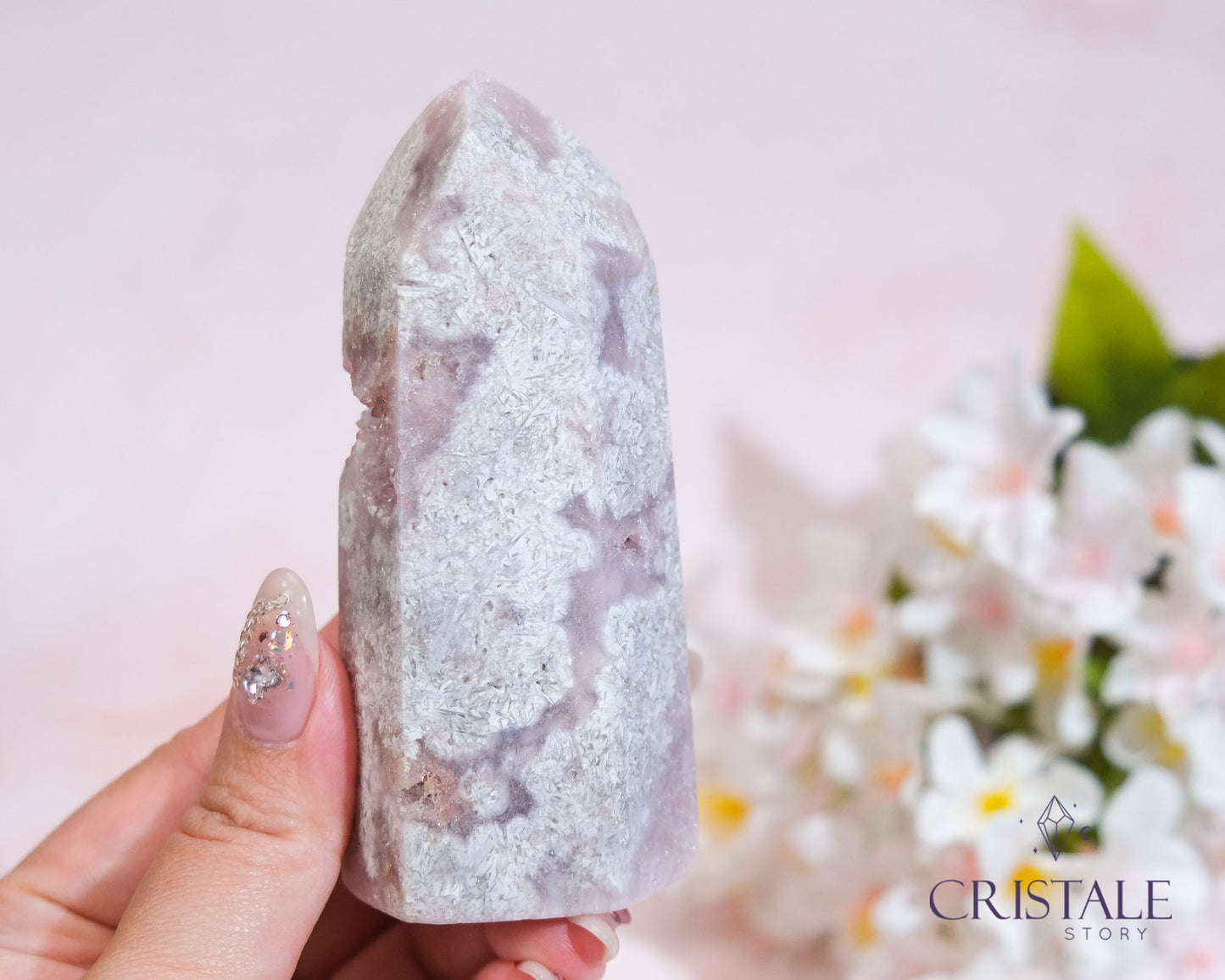 Pink Amethyst Point 199G