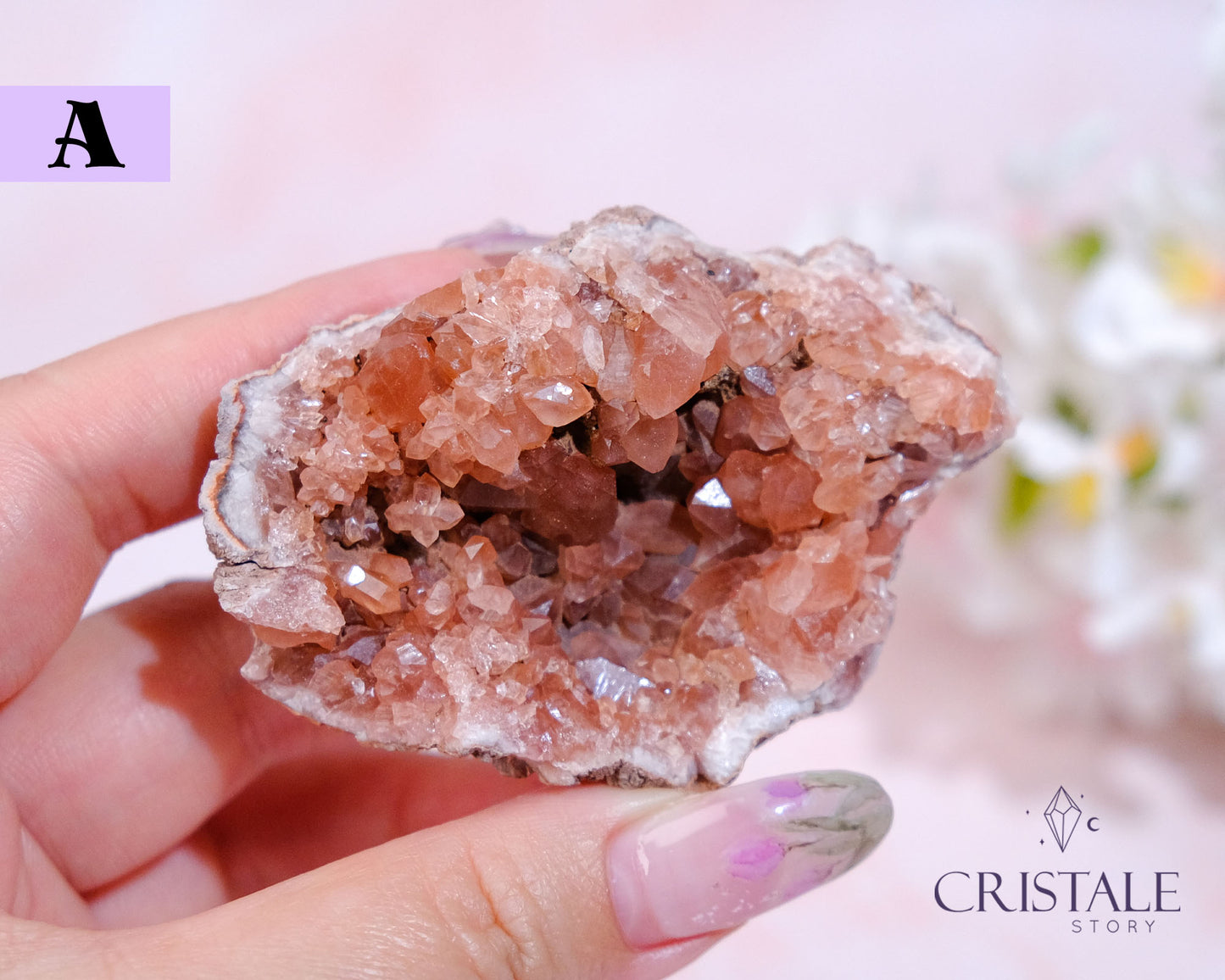 Raw Pink Amethyst Geode (Argentina)