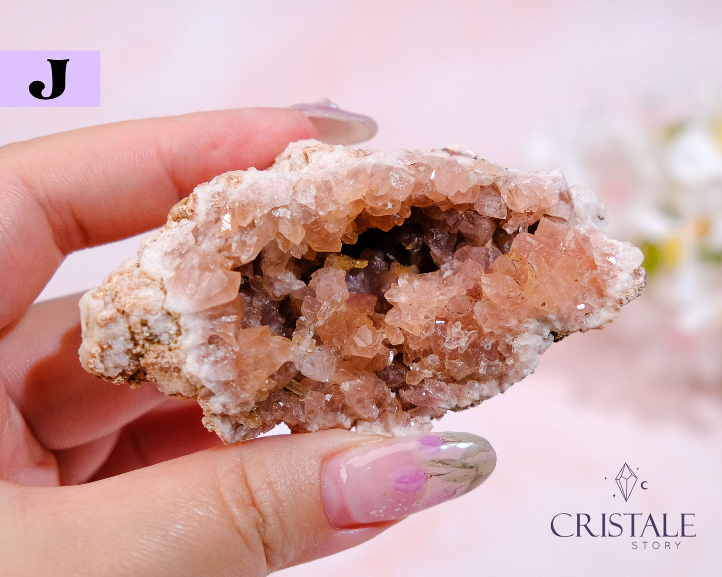 Raw Pink Amethyst Geode (Argentina)