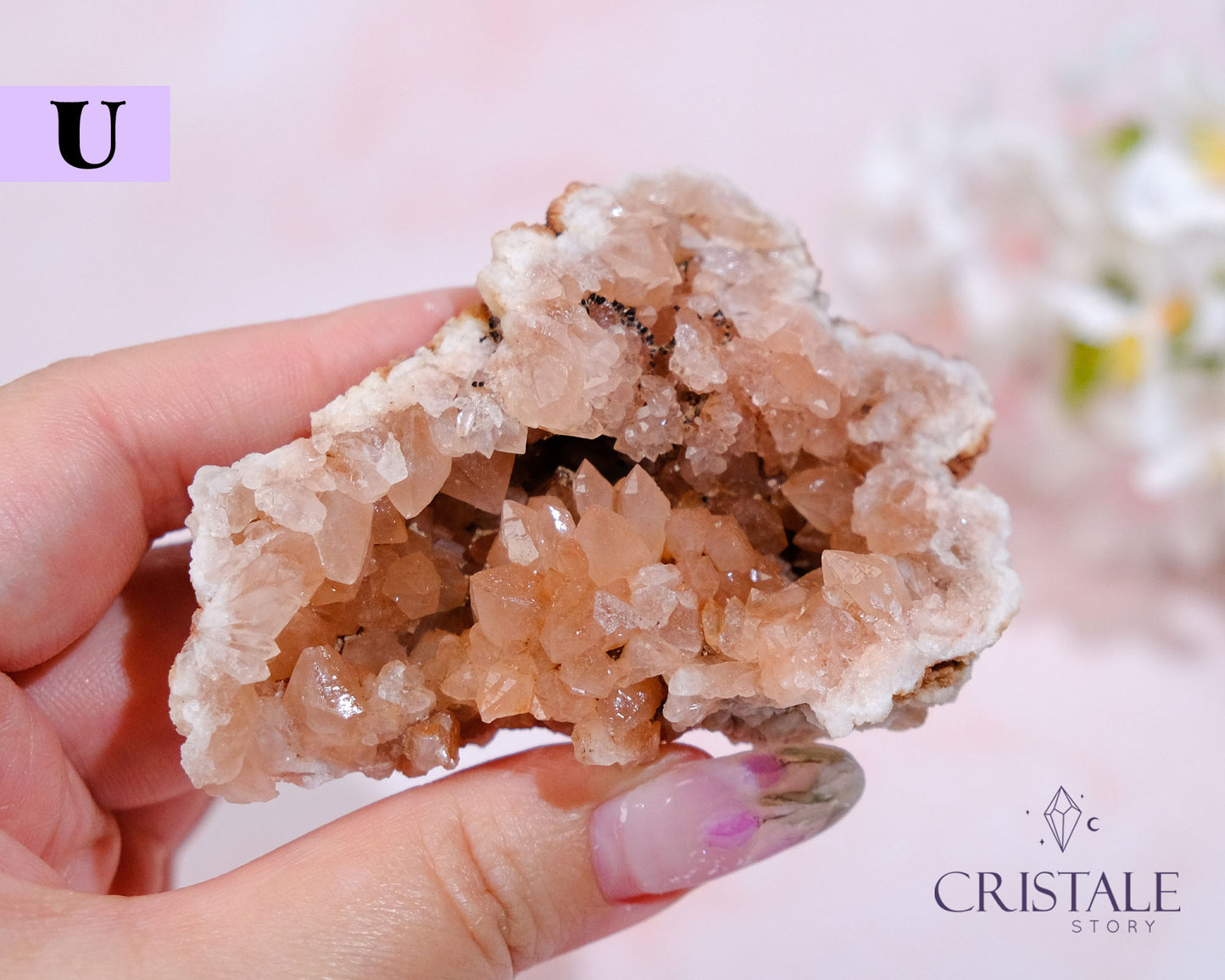 Raw Pink Amethyst Geode (Argentina)