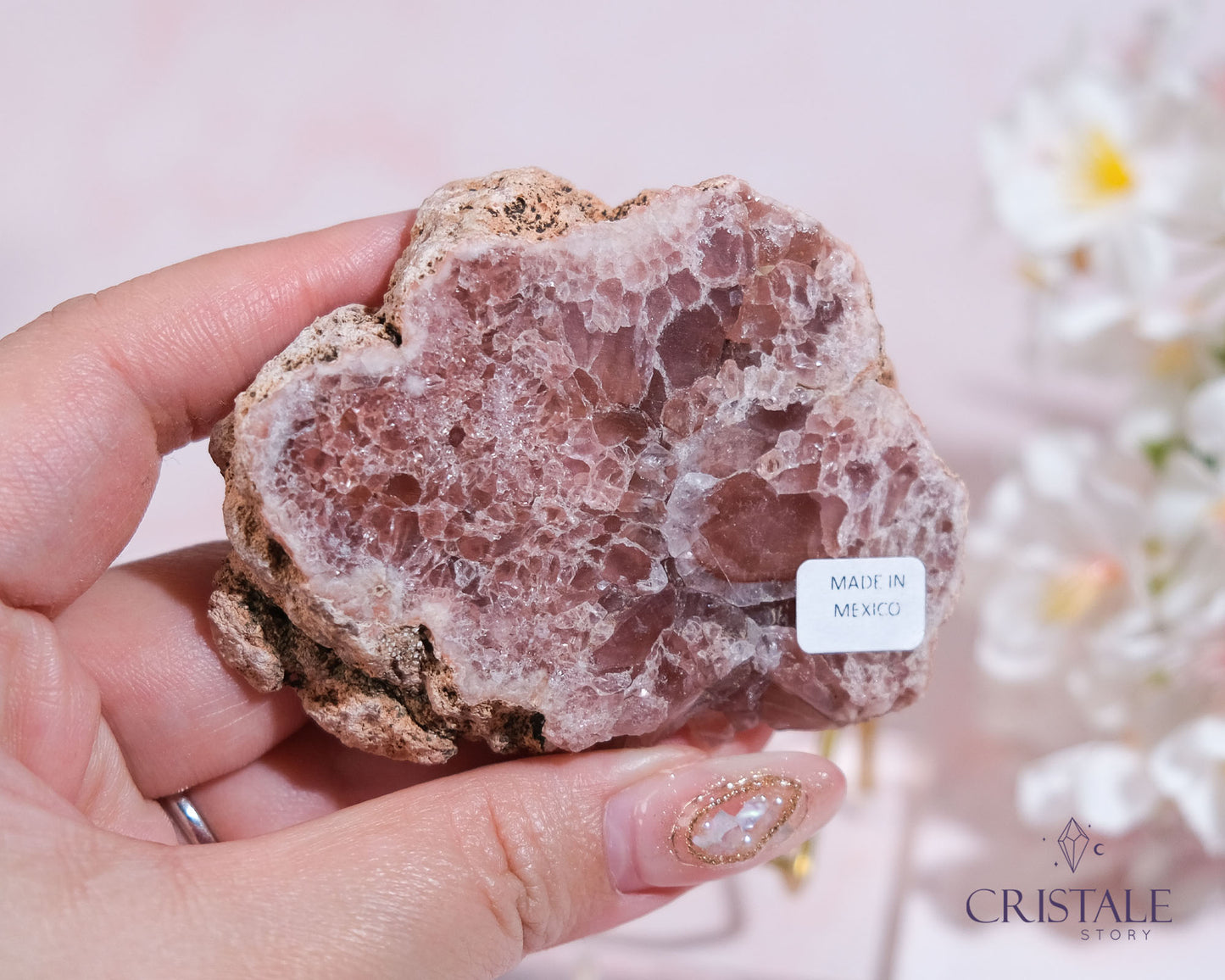 Pink Amethyst Slab #53PP