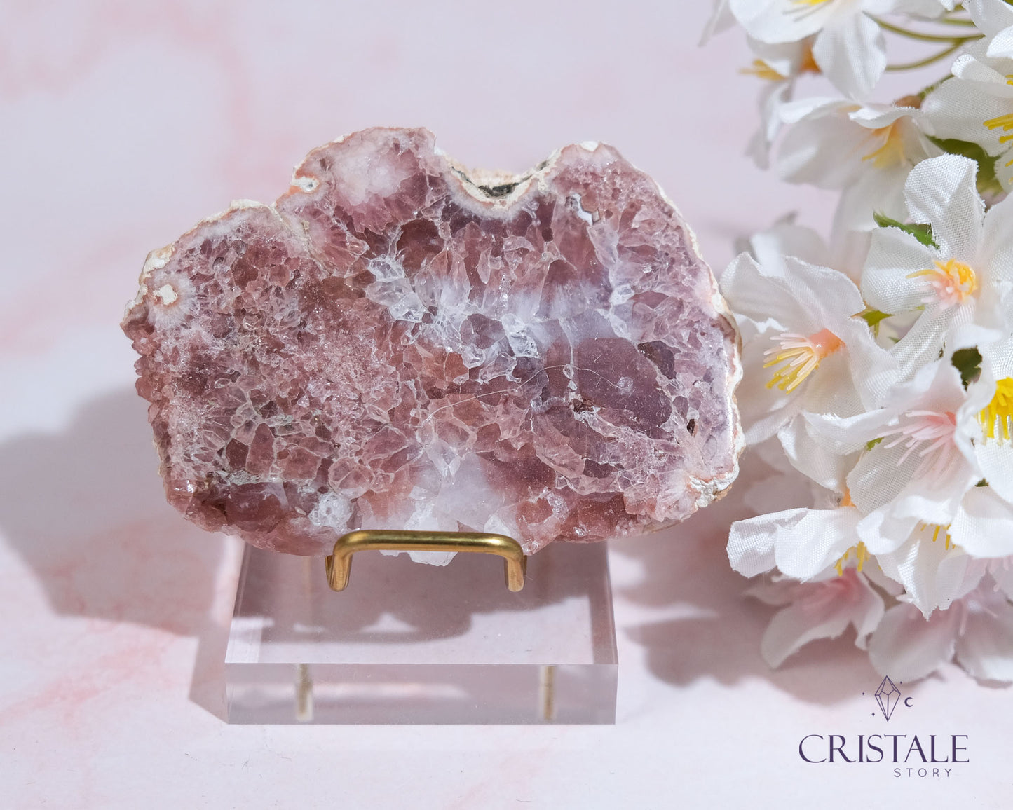 Pink Amethyst Slab #55PK