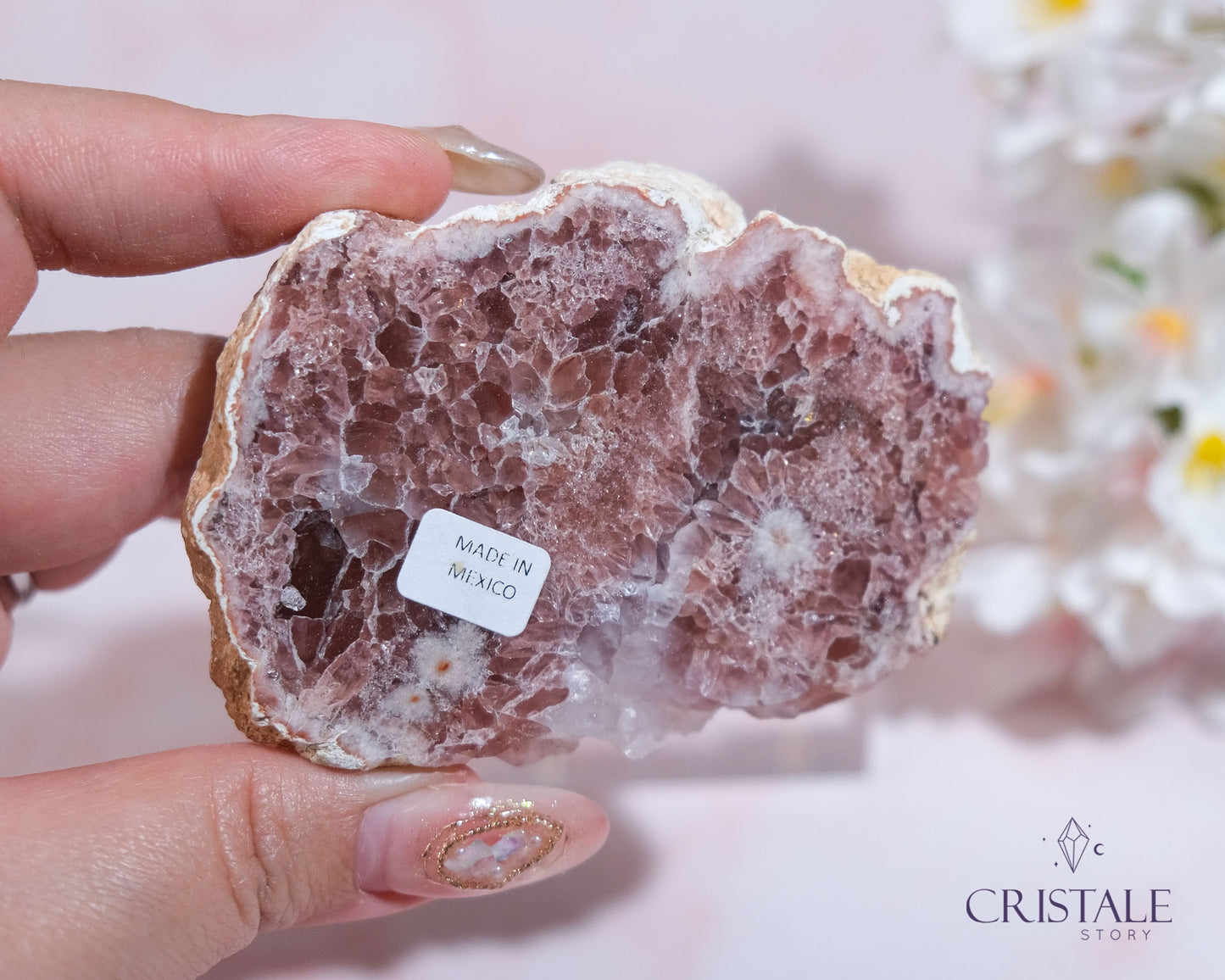 Pink Amethyst Slab #55PK