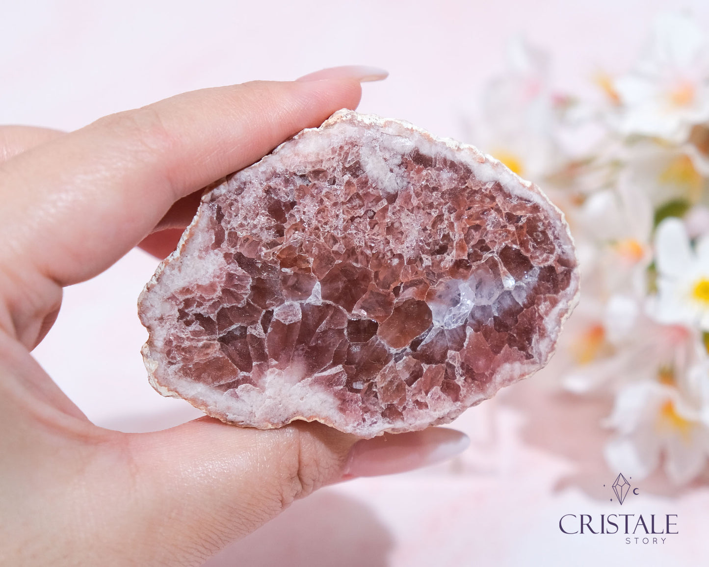 Pink Amethyst Slab #68PC