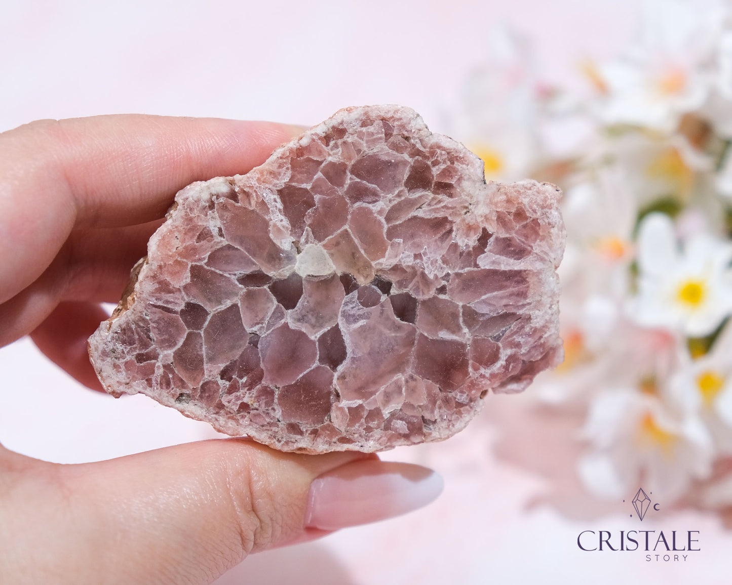 Pink Amethyst Slab #69PF