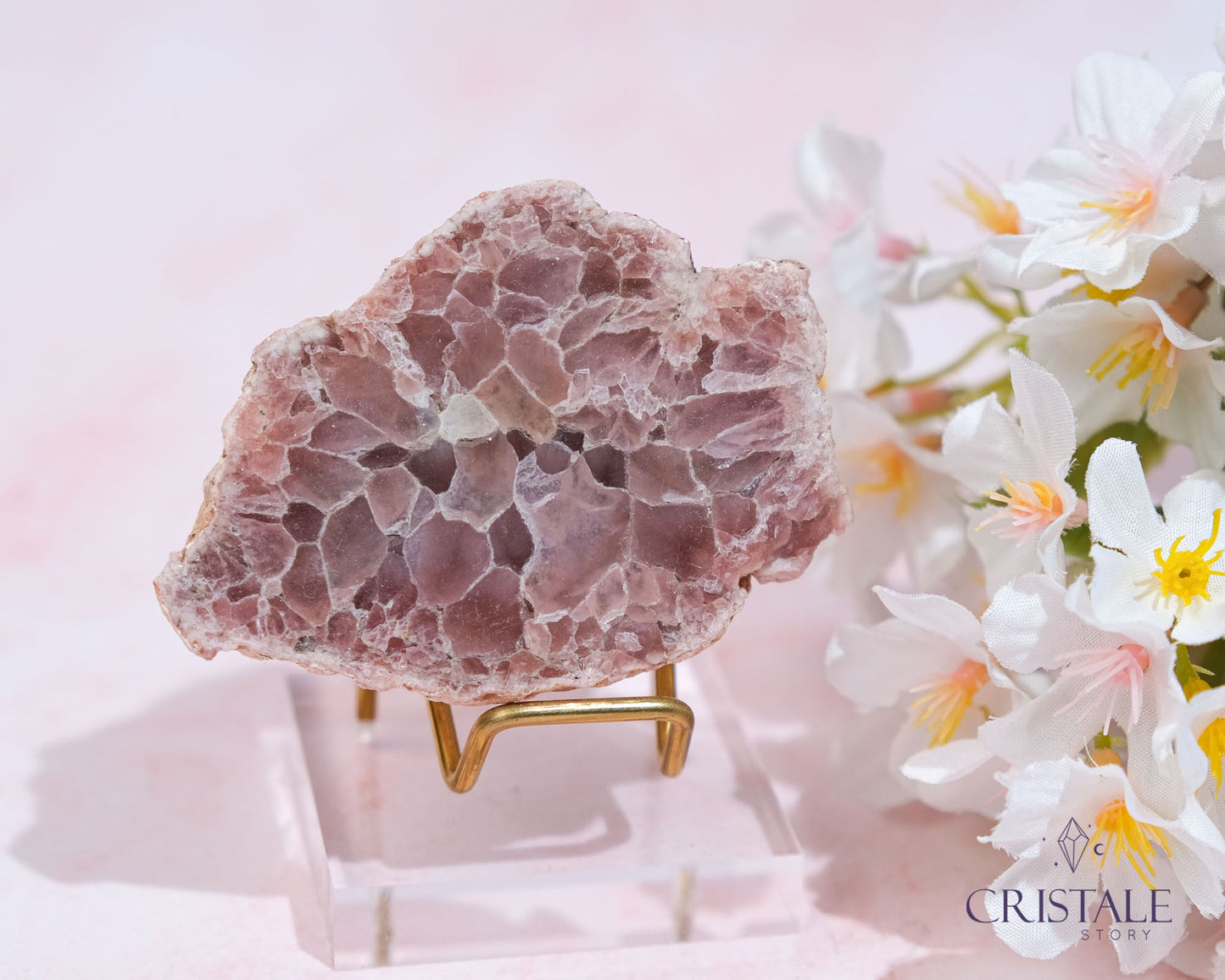 Pink Amethyst Slab #69PF