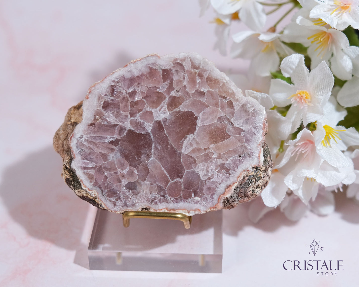 Pink Amethyst Slab #73PO