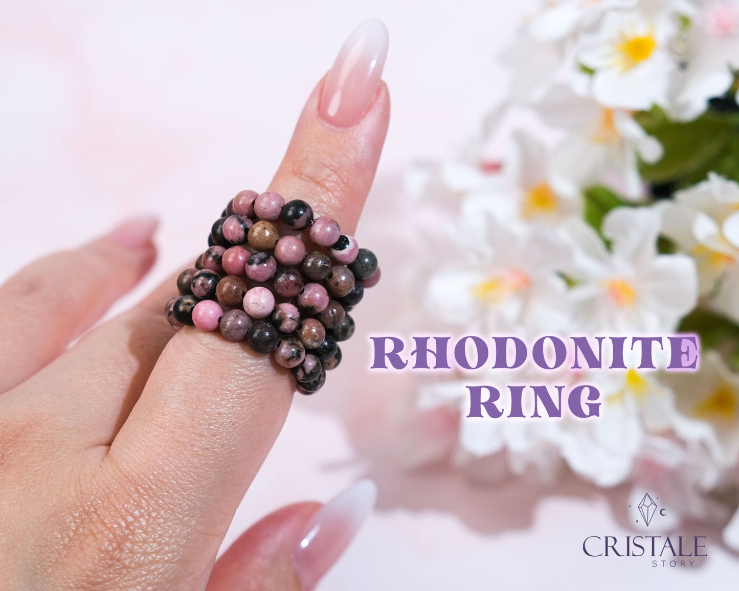 Rhodonite Ring