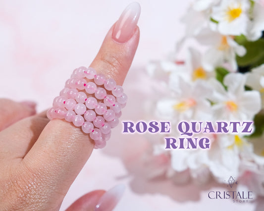 Rose Quartz Ring