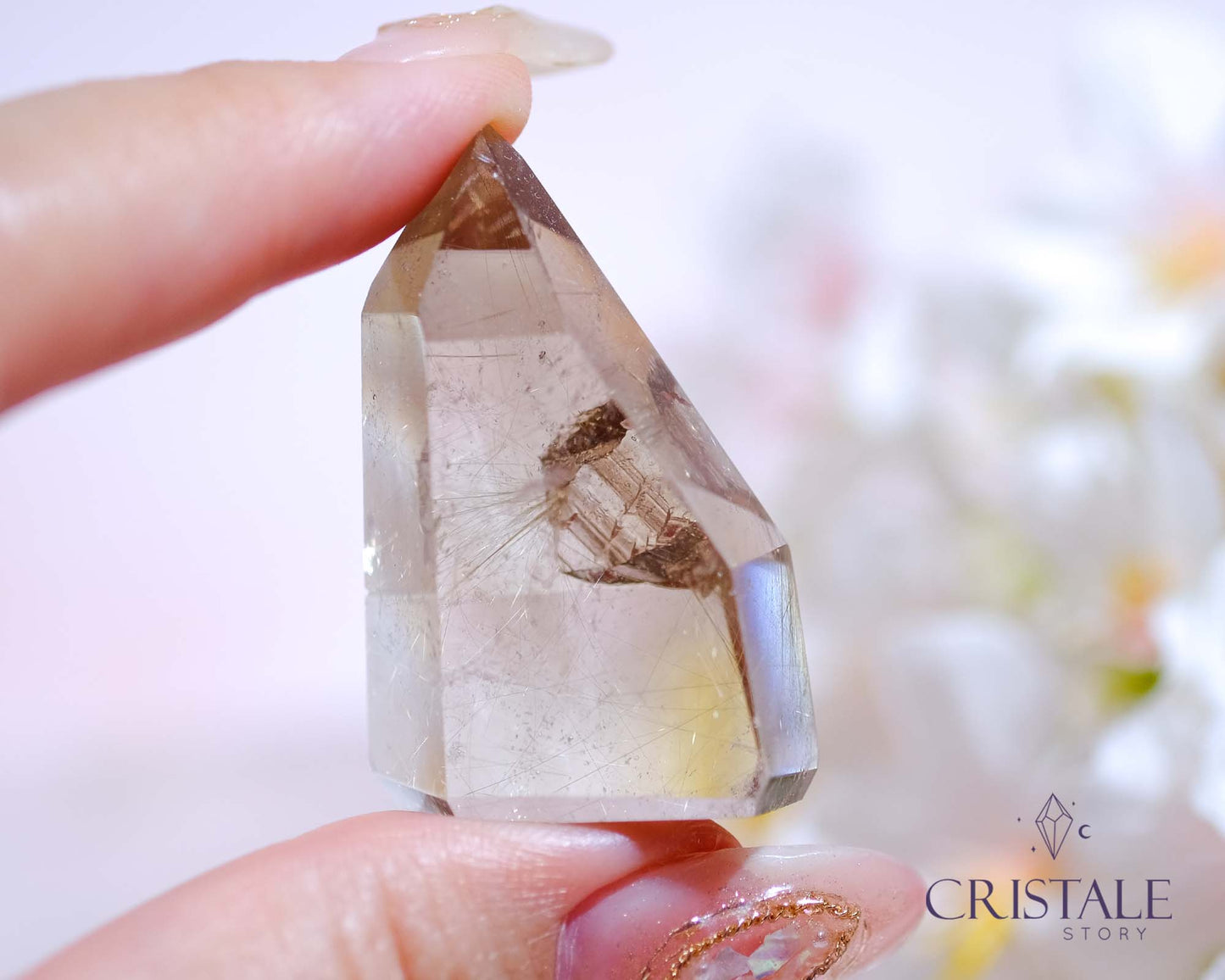 Rutilated Quartz Mini Point #D