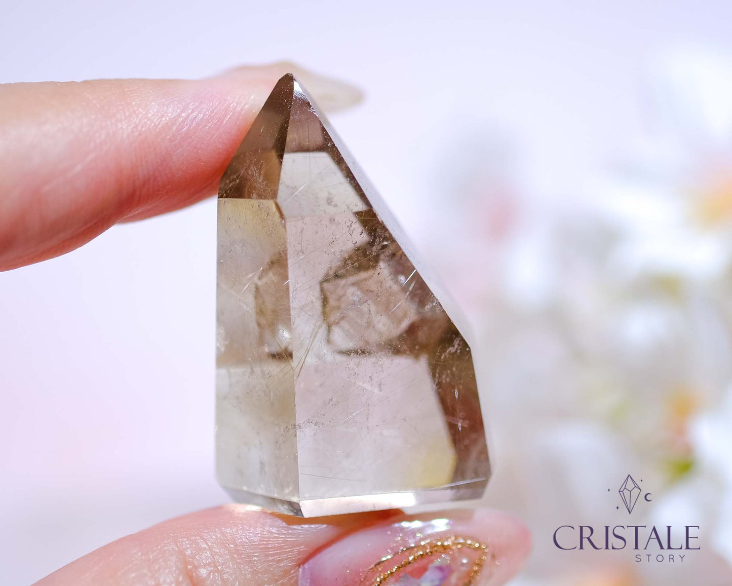 Rutilated Quartz Mini Point #D