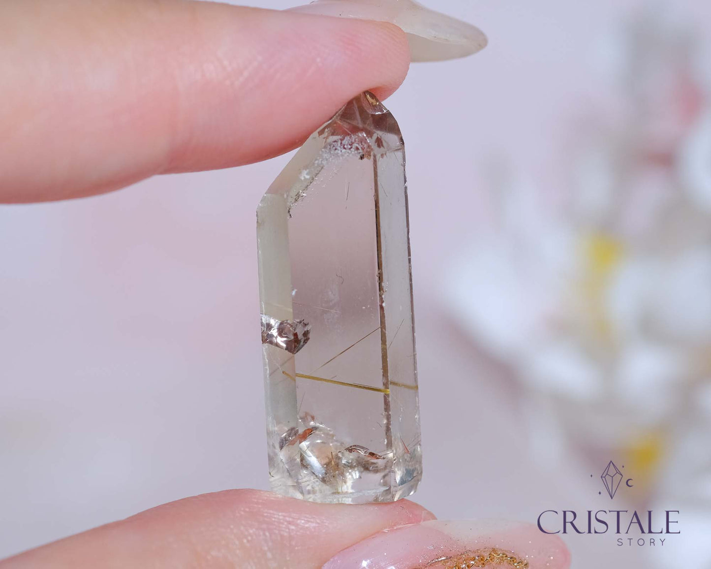 Rutilated Quartz Mini Point #G