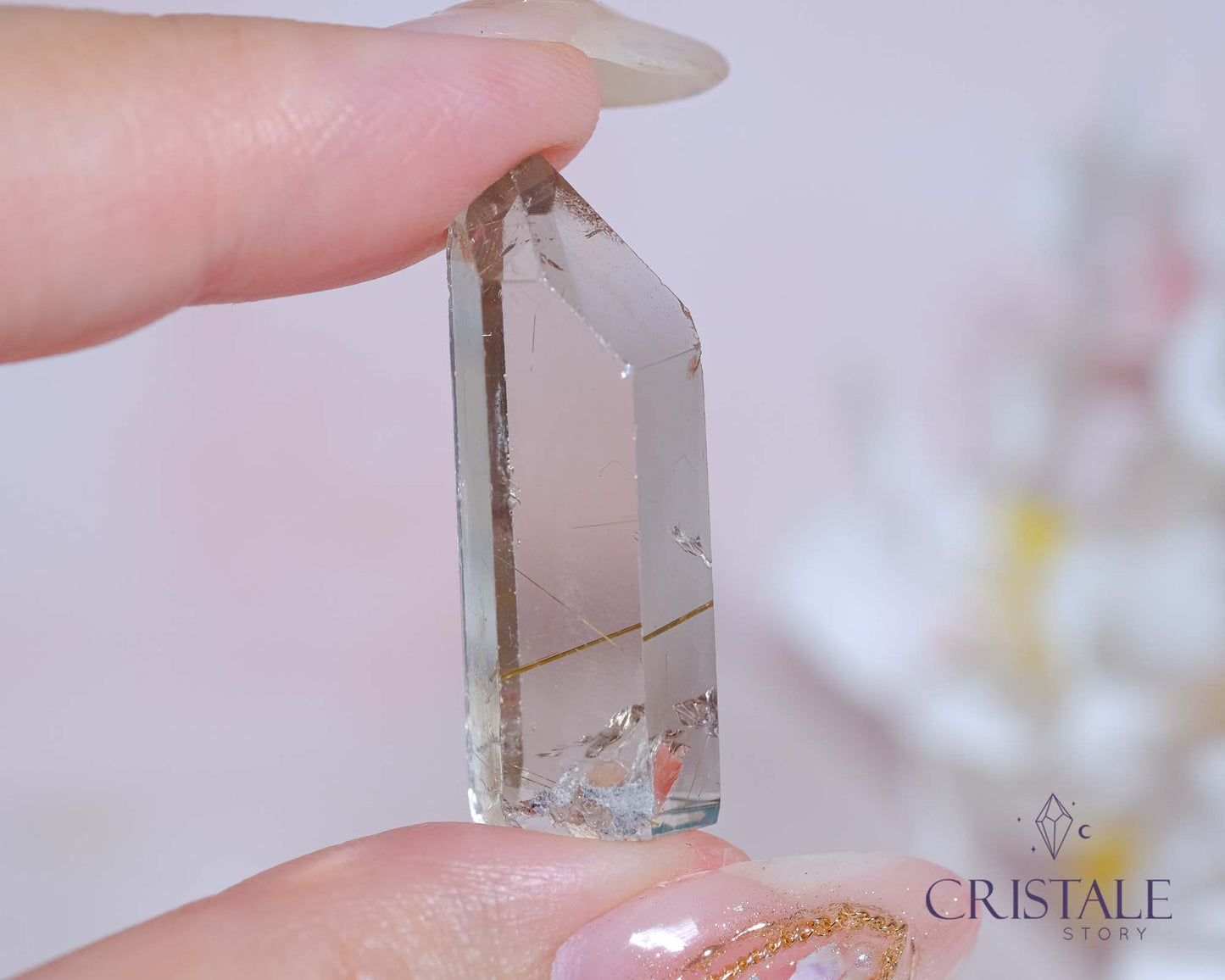 Rutilated Quartz Mini Point #G