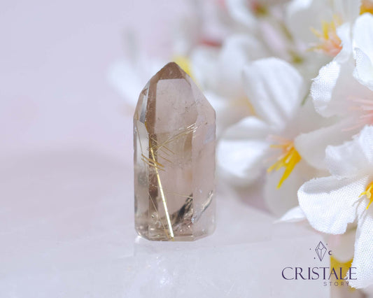 Rutilated Quartz Mini Point #I